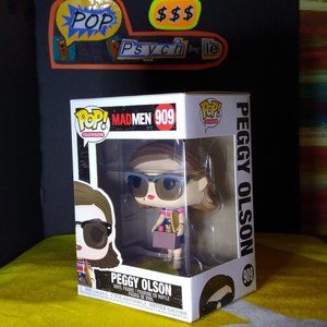 Peggy Olson Madmen Elisabeth Moss 909 Funko Pop NIB